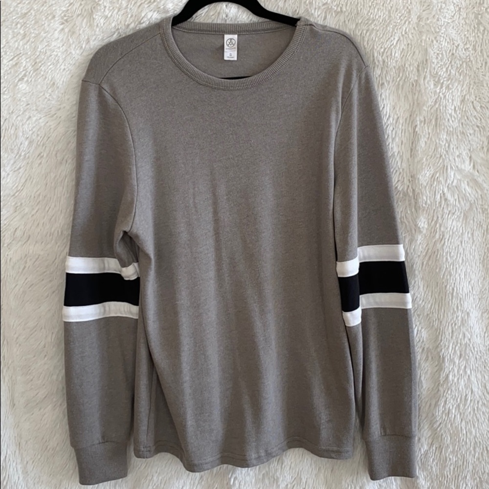 Alternative apparel color block crewneck pullover